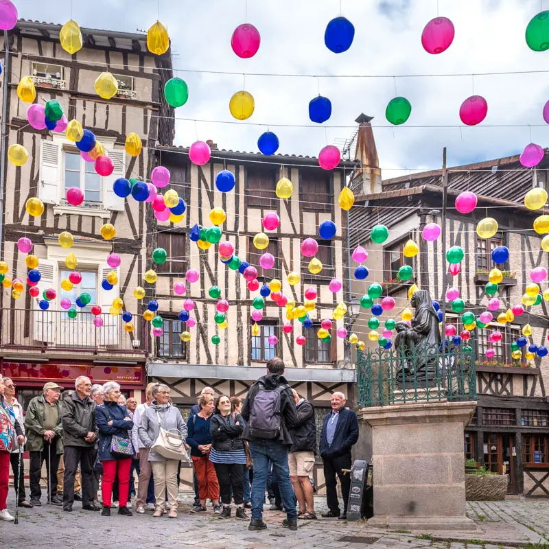 Visite du quartier des Halles et de la Boucherie