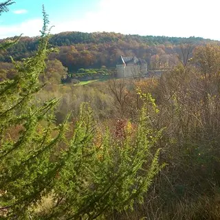 Vue chateau de peyraux