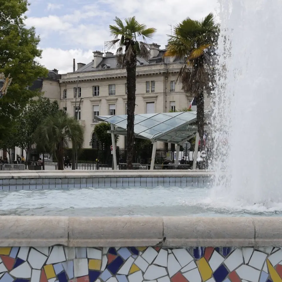 Place Clemenceau - Pau - le bassin
