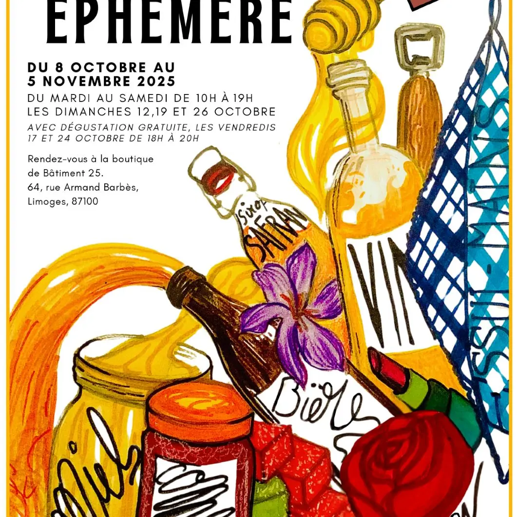 affiche épicerie A4