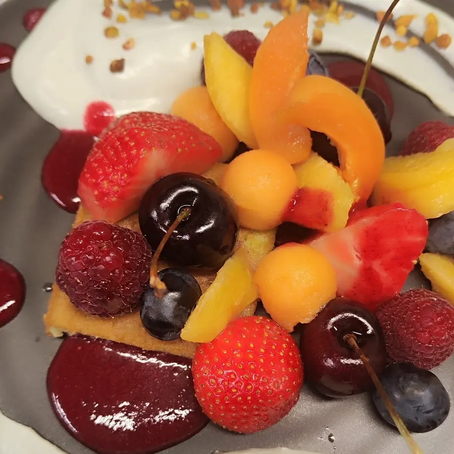 Restaurant L'Ardoise - Pau - salade de fruits
