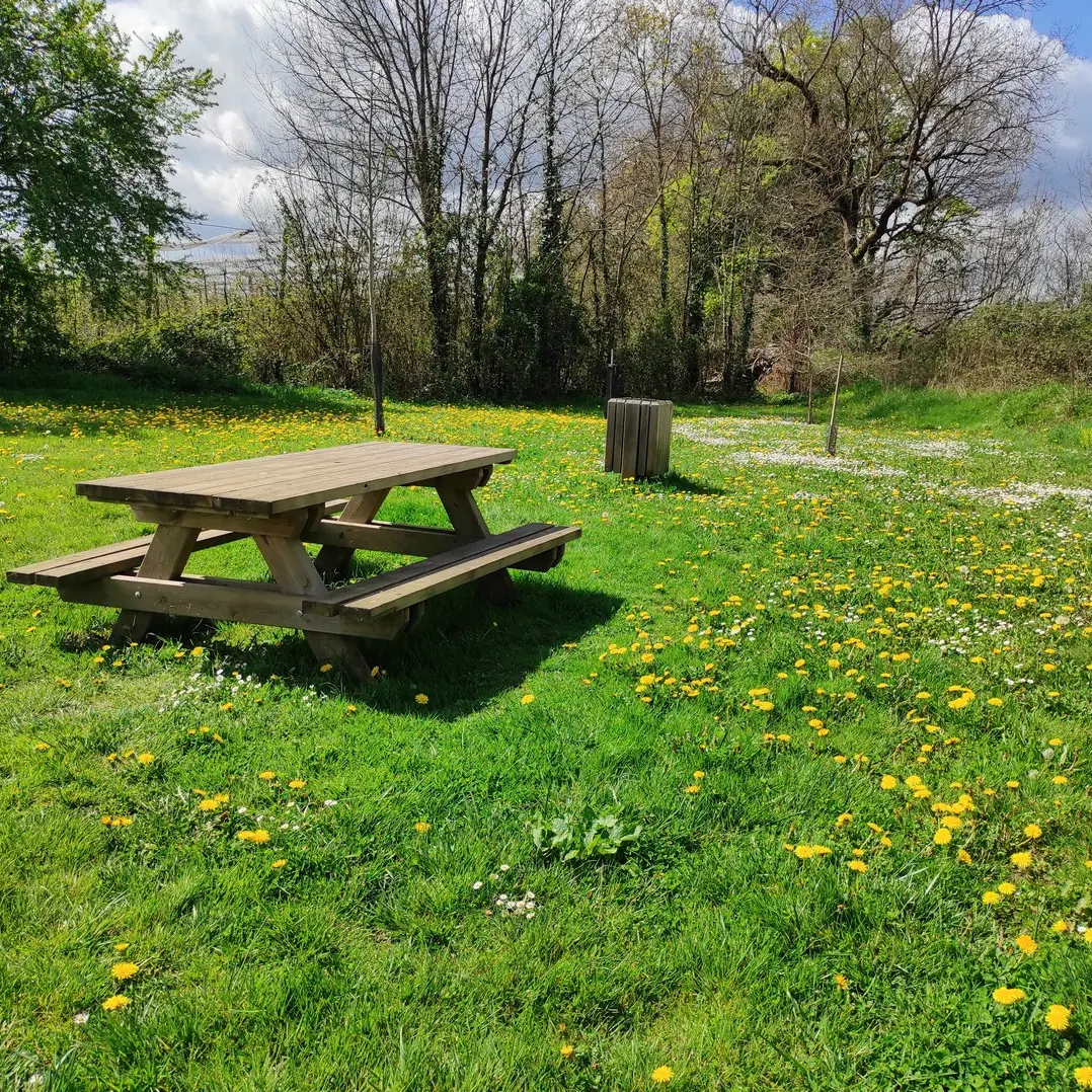 Aire de jeux pour enfants - Aussevielle - les tables