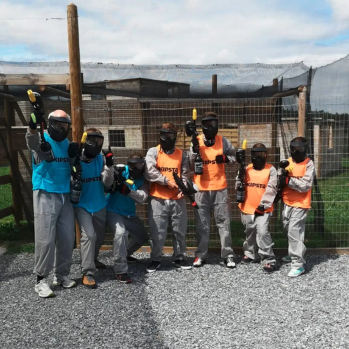 Paintball Berdery - Lescar - équipe 2