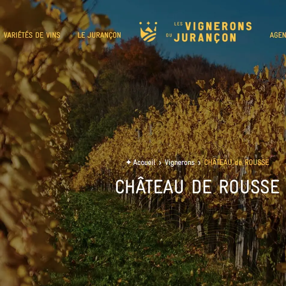château de Rousse - Chapelle de Rousse - page des vignerons