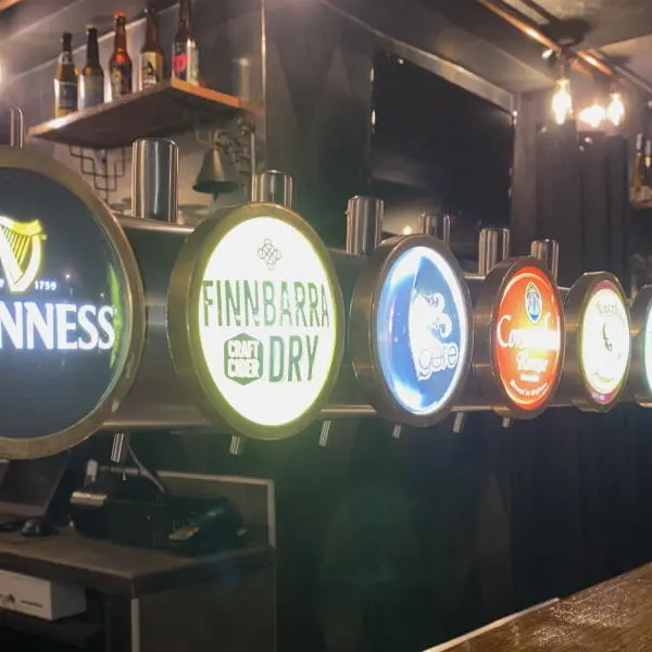 choix de bières à la pression
