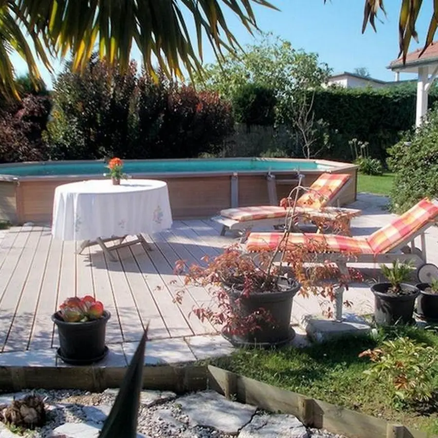 Chambre d'hôtes ici 64 - Bizanos - terrasse