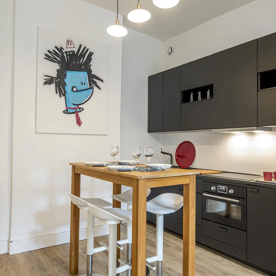 appartement Wonderhost Cordeliers - Pau - cuisine