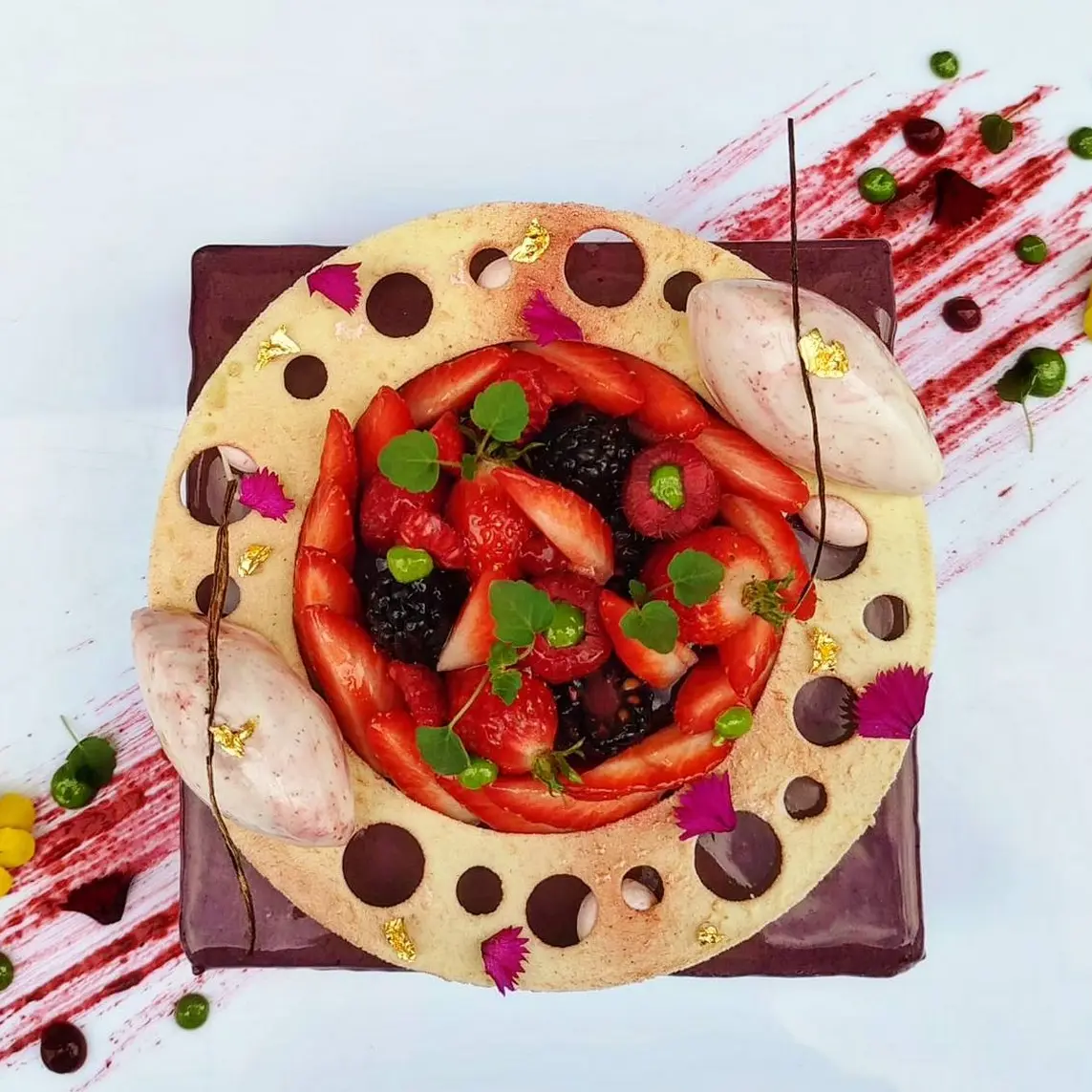 Pâtisserie La Feuille d'Or - Pau - fraises