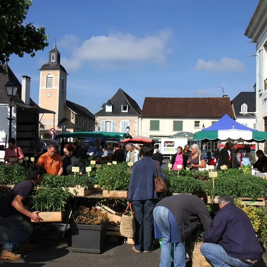 Bastide - Gan - le marché