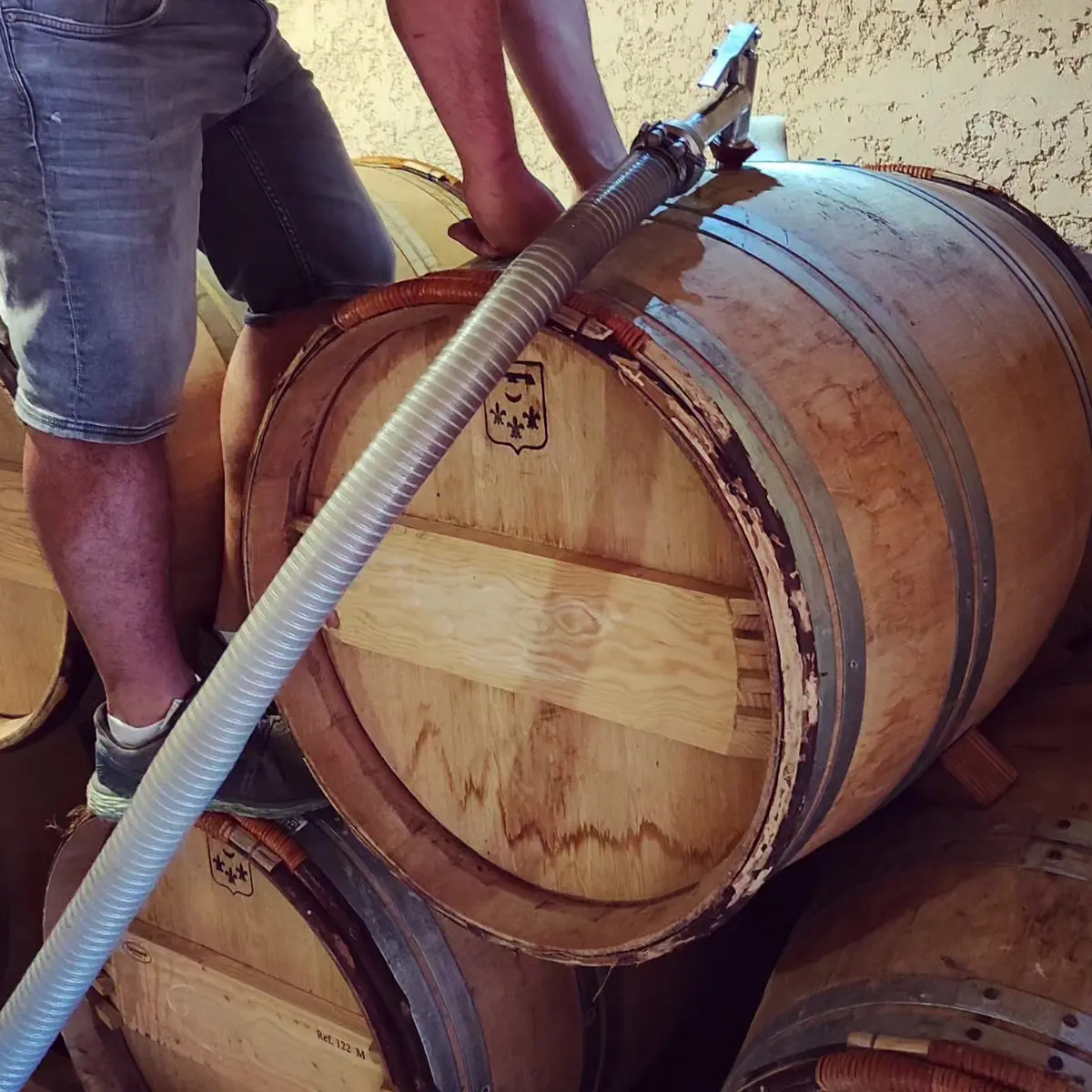 Clos Larrouyat - Gan - entonnage