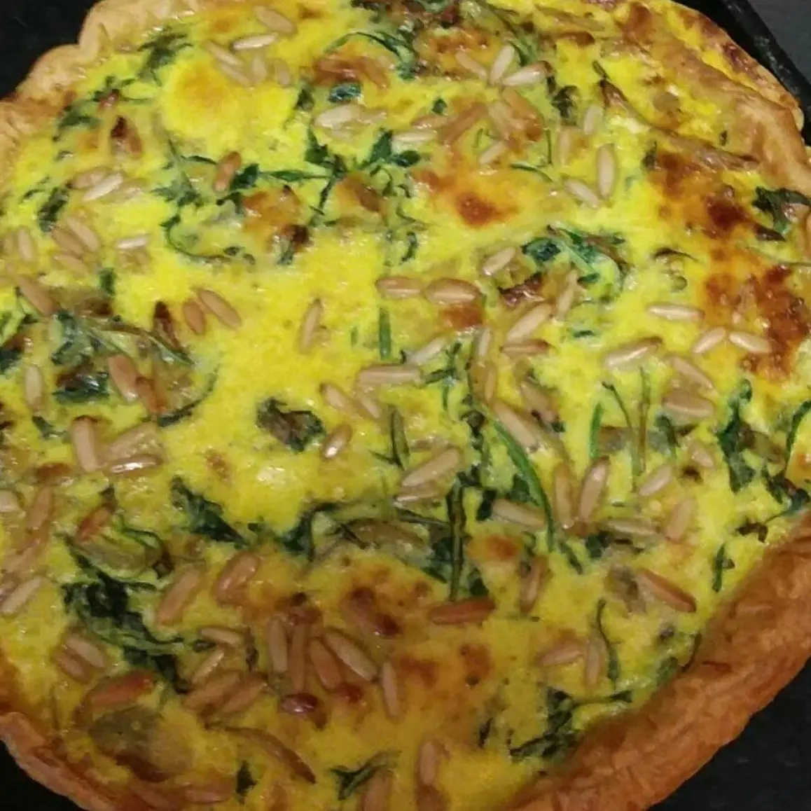 Restaurant Café Le Tison - Sendets - tarte salée