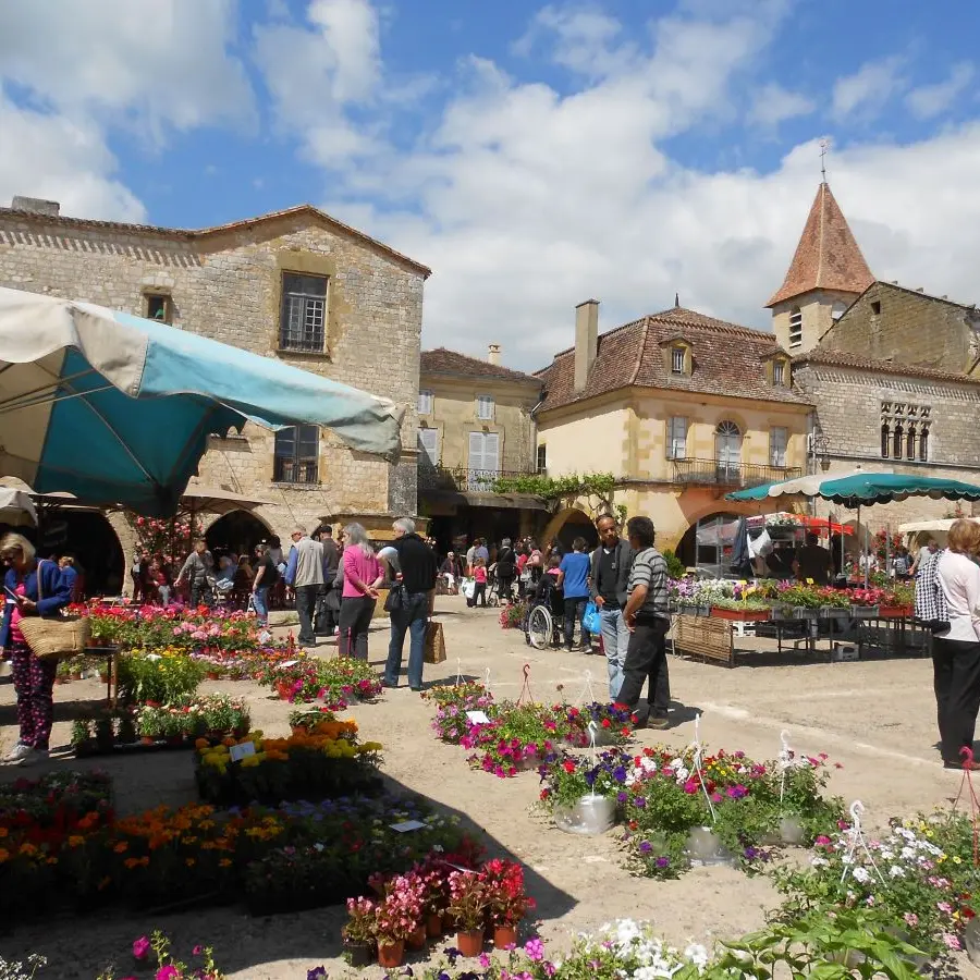 le marché aux fleurs