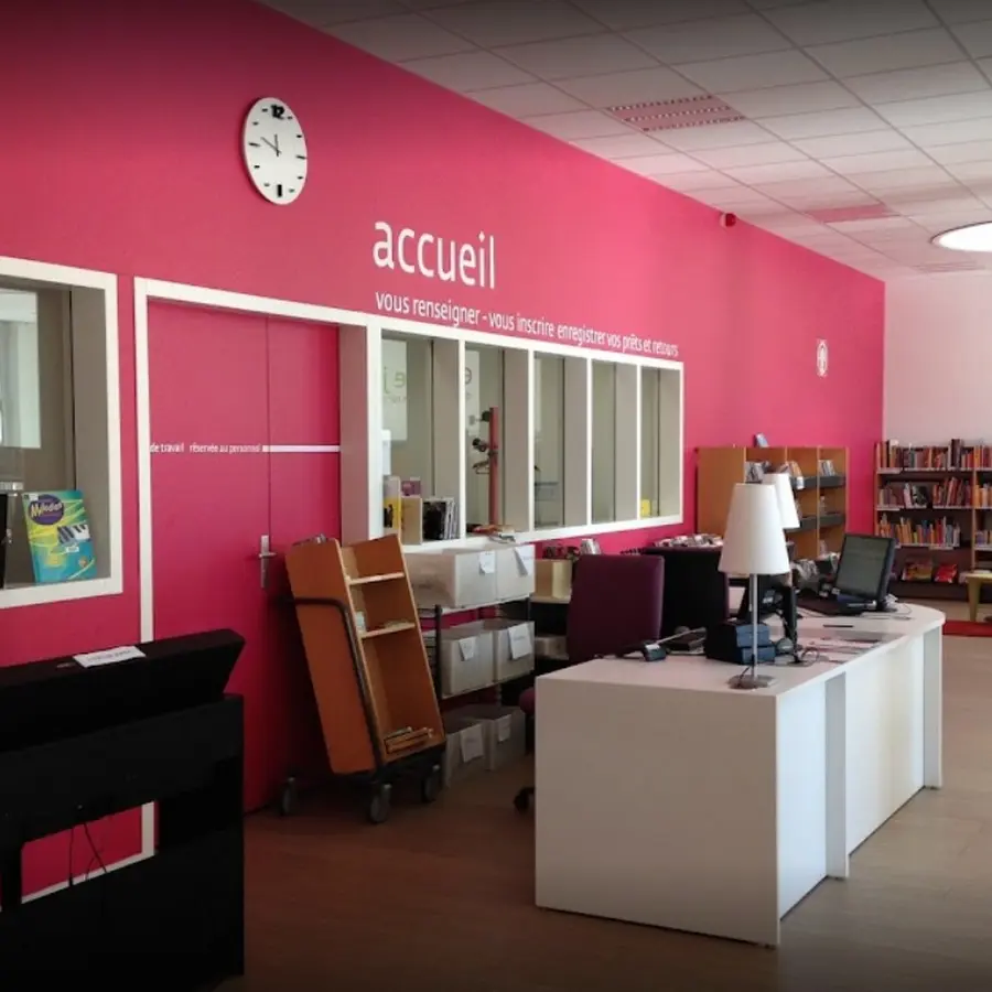 Médiathèque les allées - Pau - accueil