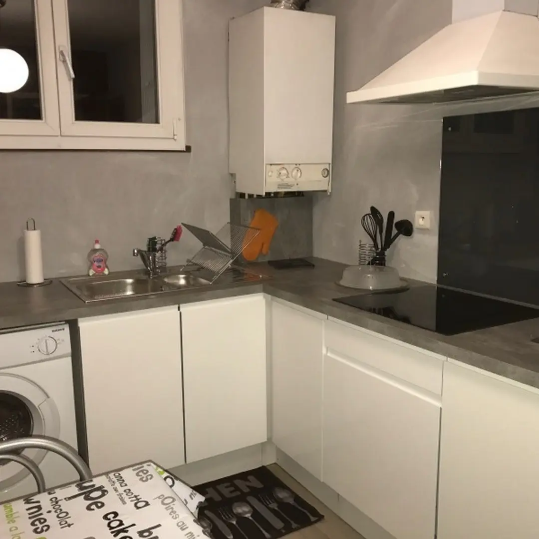 meublé Lille Dominique - Pau - côté kitchenette