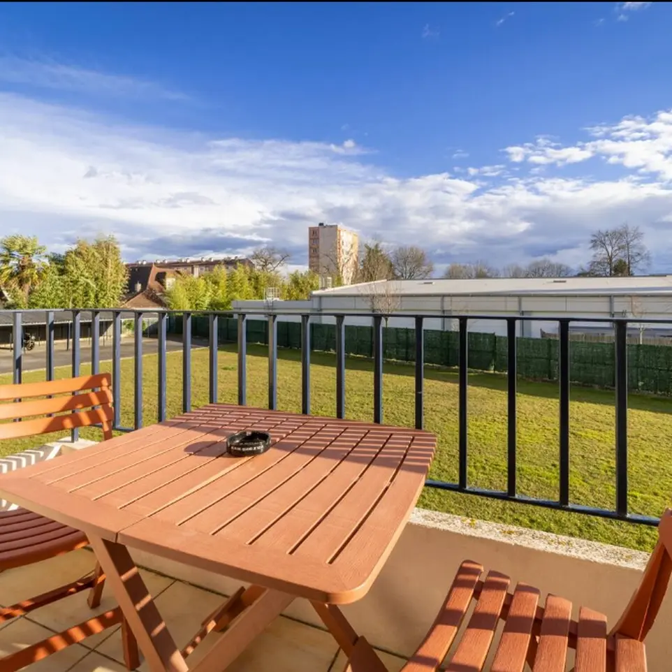 Appartement Mermoz - Pau - terrrasse