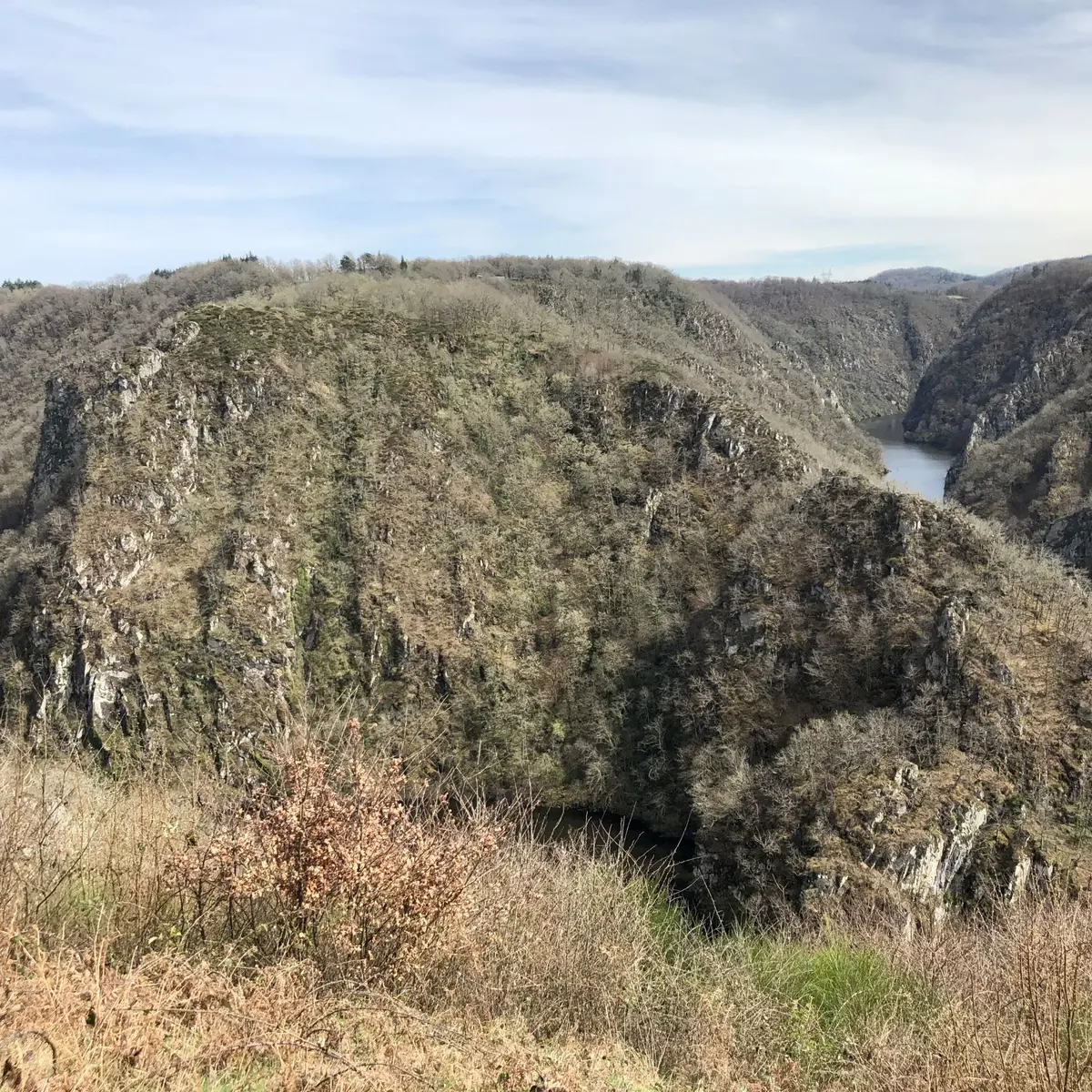 site de Gregeolles Roche le Peyroux 1