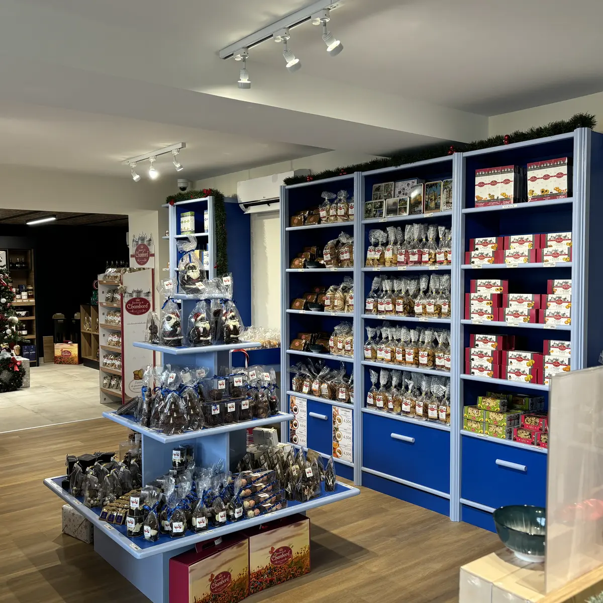 Intérieur de la boutique