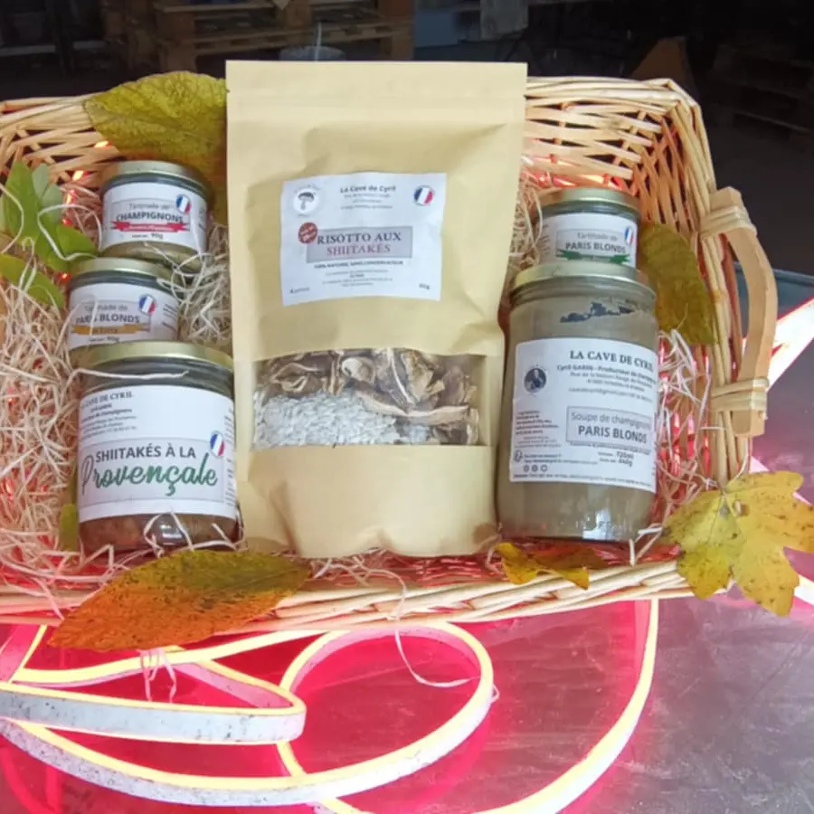 Préparations culinaires et conserves à base de champignons