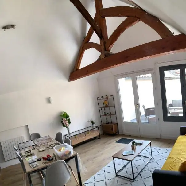 Beaumont Vélo le gîte - pièce de vie