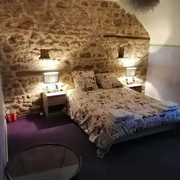 Longère fermière du bocage - 1 Saint Berthevin la Tanniere 53 - chambre