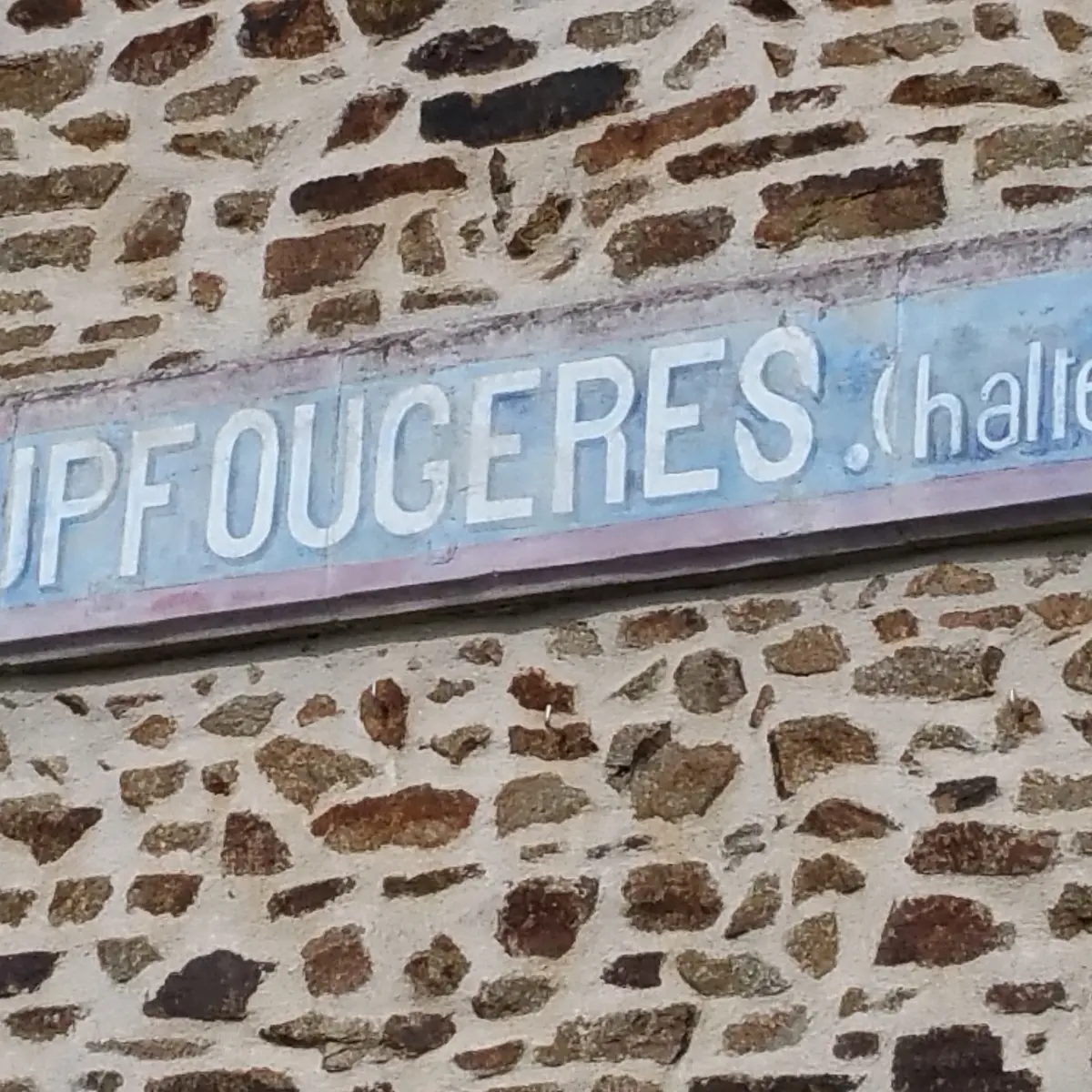 Ancienne gare - Loupfougères