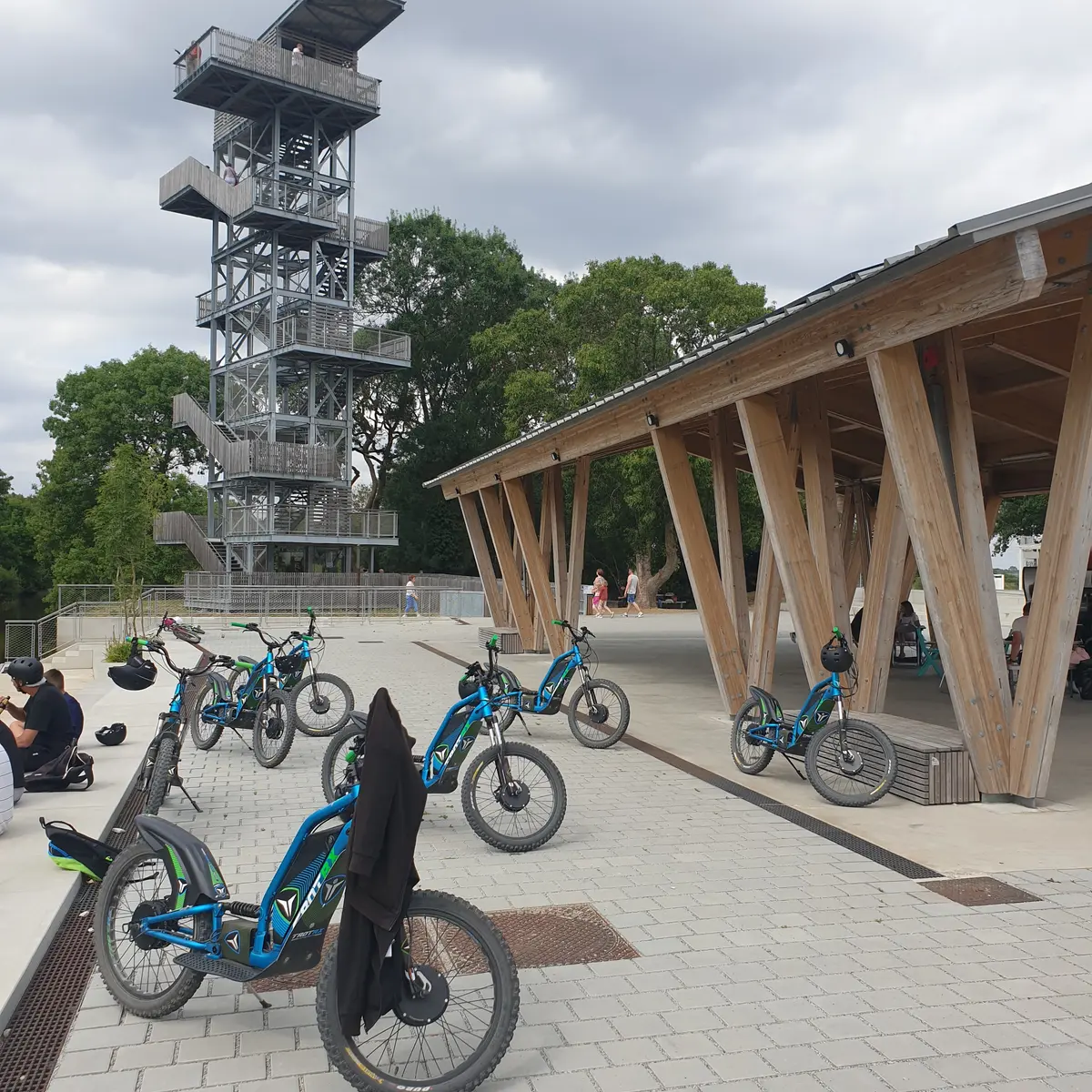 balabe trottinette et visite au belvedère