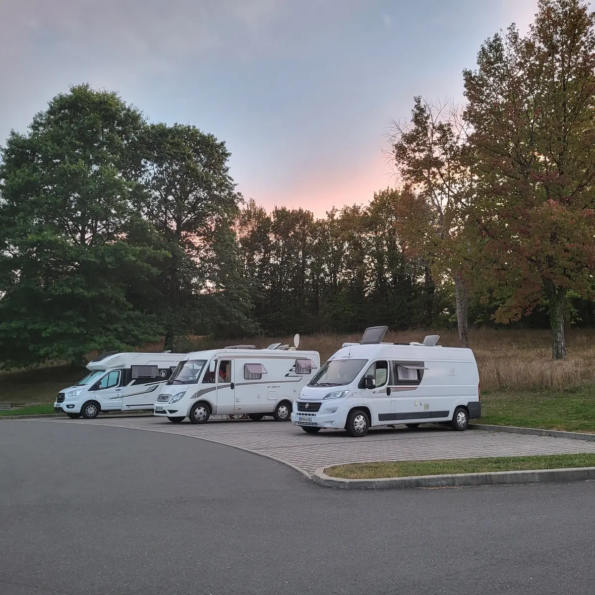 Vaiges aire de camping-car en Mayenne
