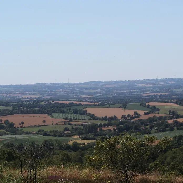 Vue depuis le chemin de crête