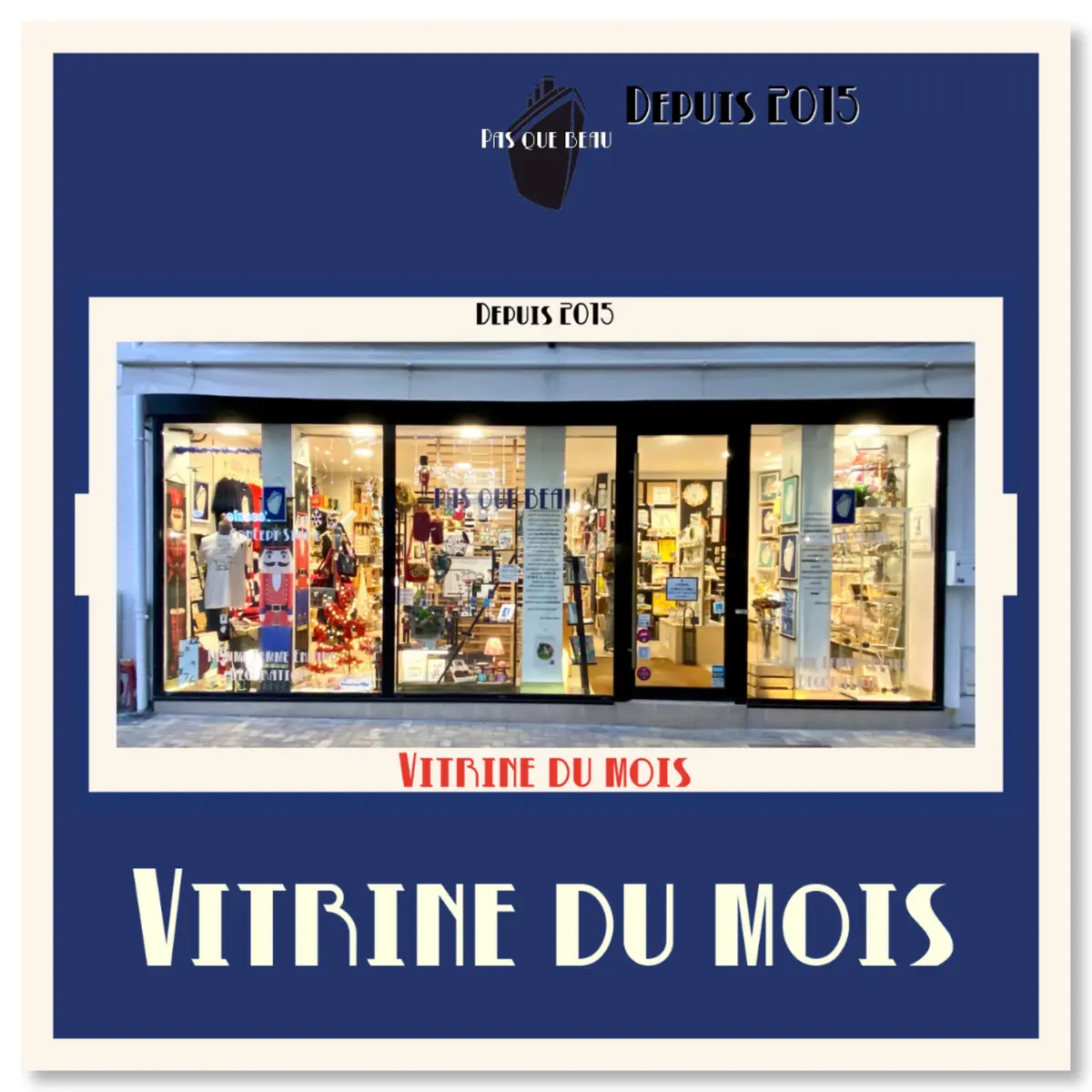 PQB - vitrine du moment