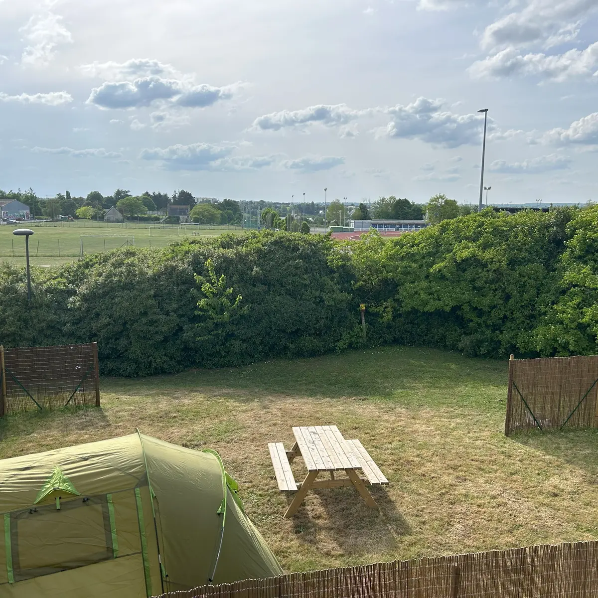 Espace Bivouac vue du haut