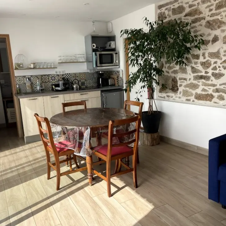 Le Pressoir du Meunier-pièce de vie et cuisine