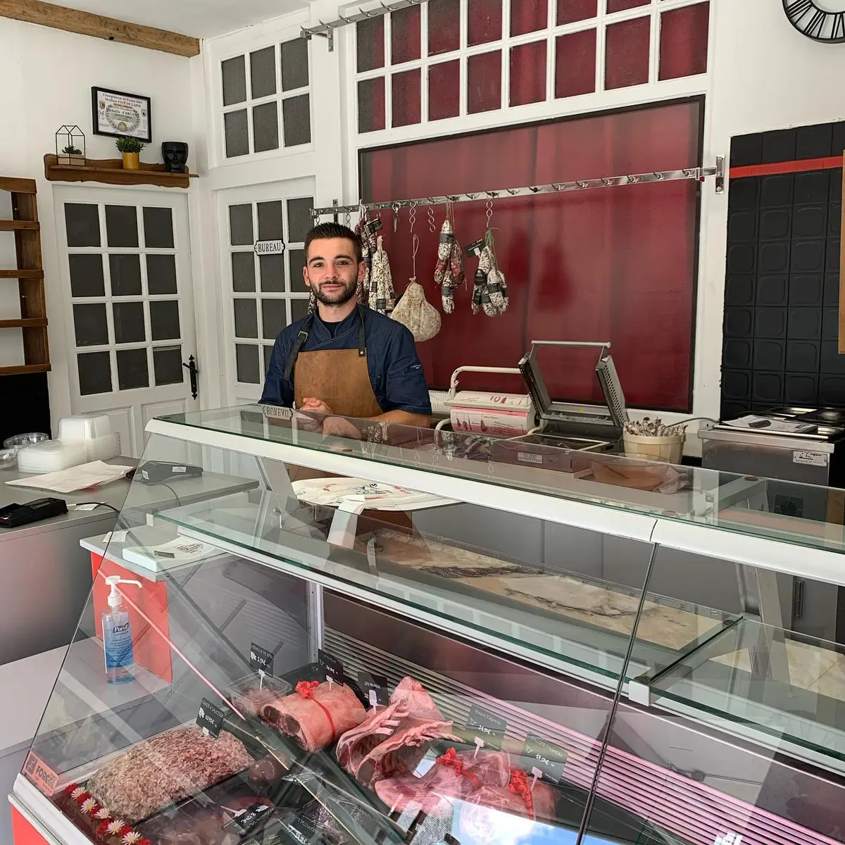 Maxime DEFAUT, artisan boucher charcutier traiteu