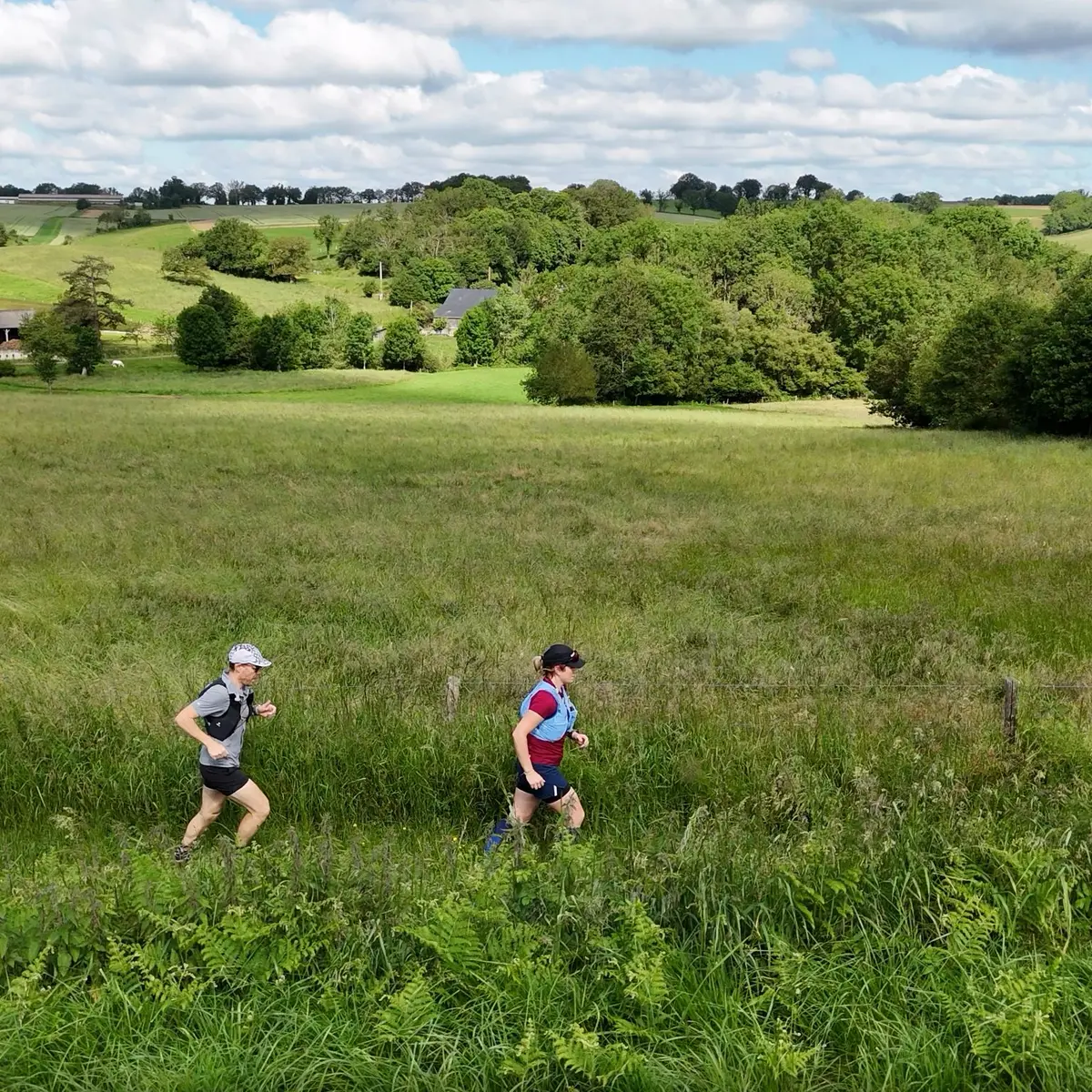 Sur la voie romaine - Trail