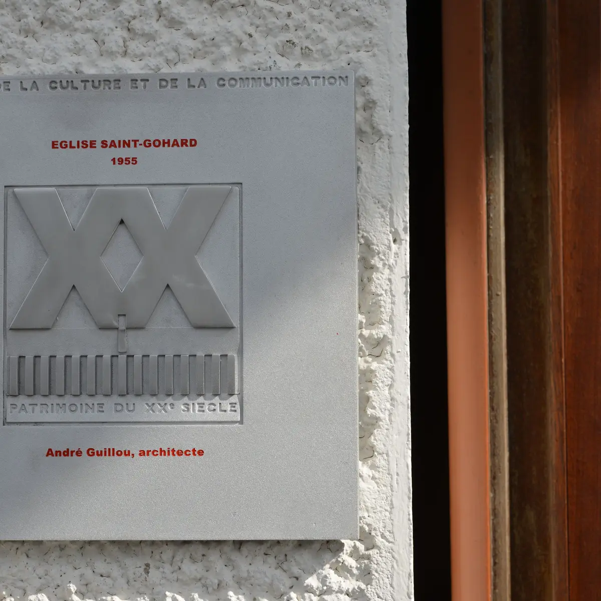 Eglise Saint-Gohard à Saint-Nazaire labellisée Patrimoine du XXe siècle