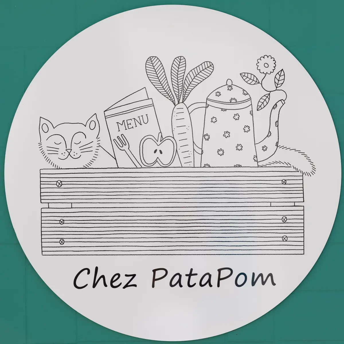 Chez PataPom - Fresnay-sur-Sarthe - logo