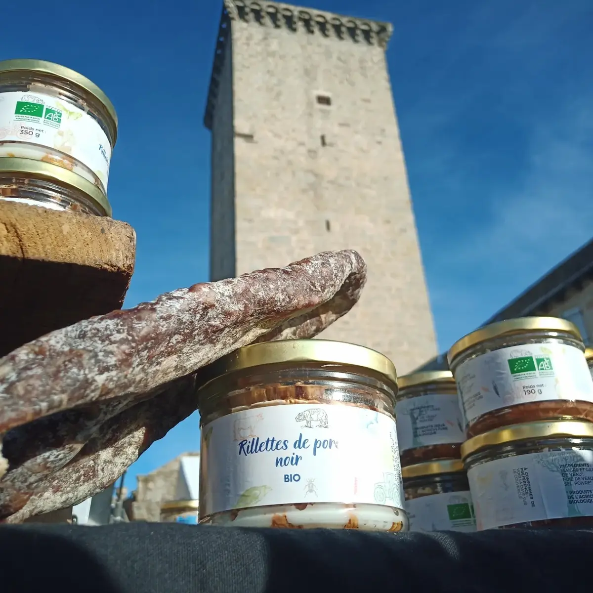 Teyssieu, sa tour et sa charcuterie