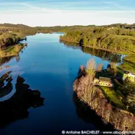 lac du tolerme vue aerienne