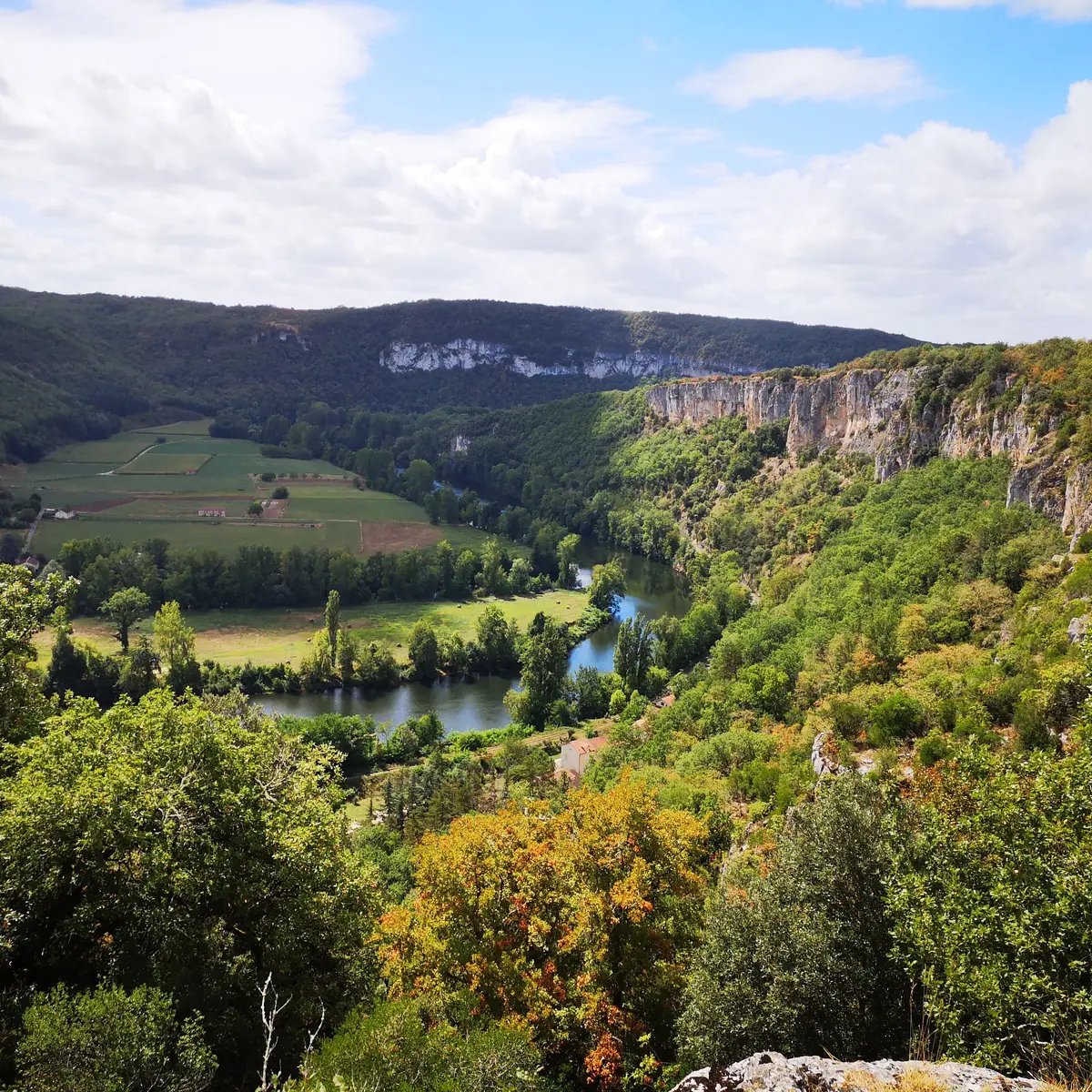 200822_Falaise Lot Vers-St Géry©F.Laparra - Office de Tourisme Cahors Vallée du Lot