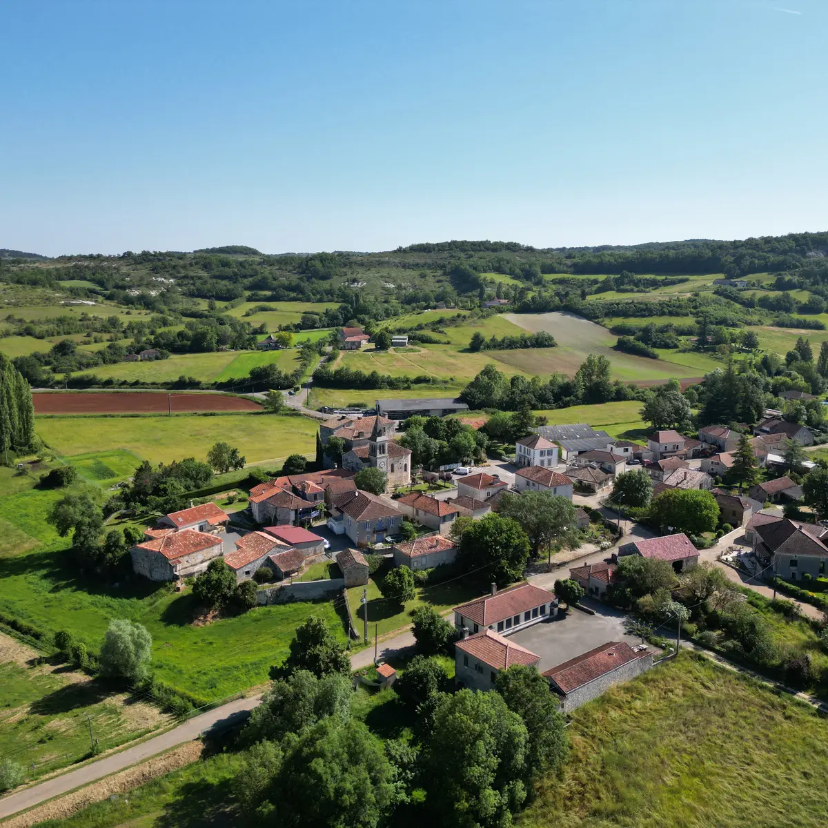 Vue aérienne Le Boulvé