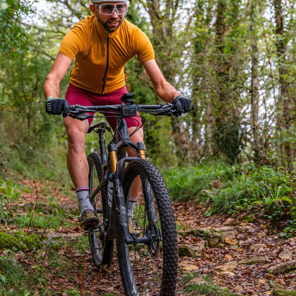 VTT près de Figeac en automne