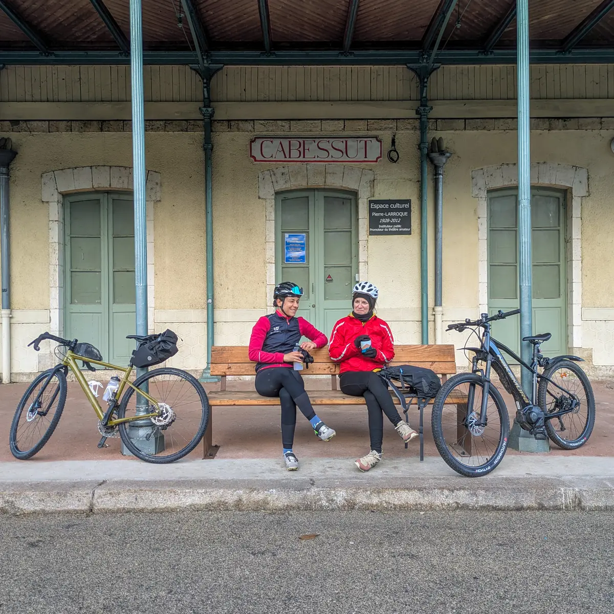 Halte voie verte Gare de Cabessut