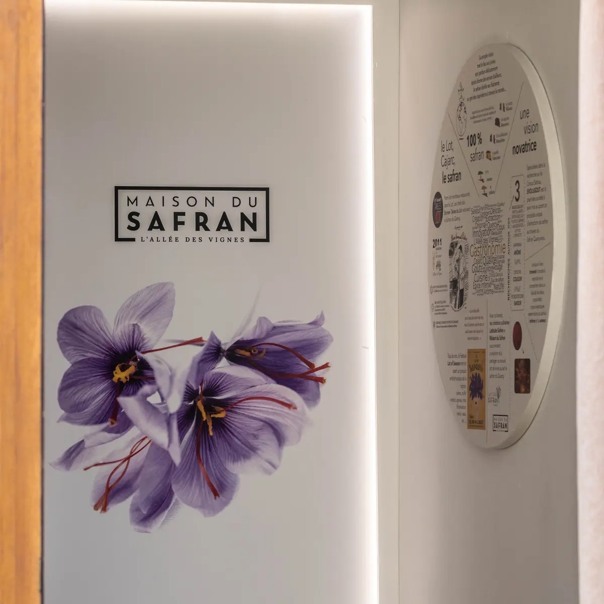 Espace boutique Maison du Safran