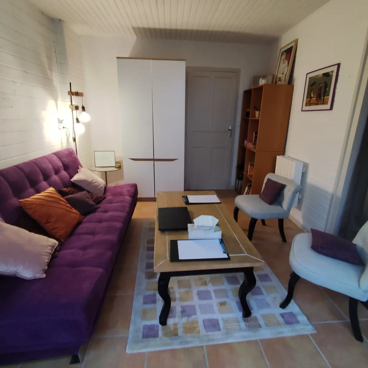 intérieur bureau Thérapie en Couple