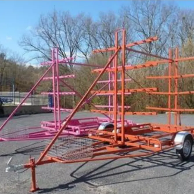 Remorque porte canoës