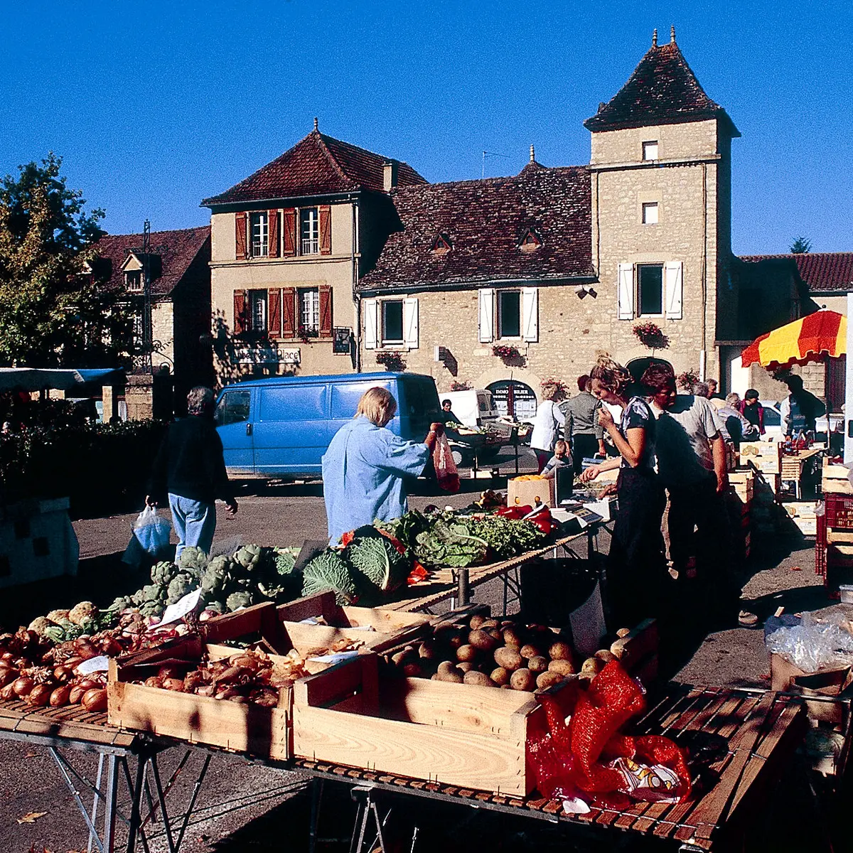 Cazals : Le Marché