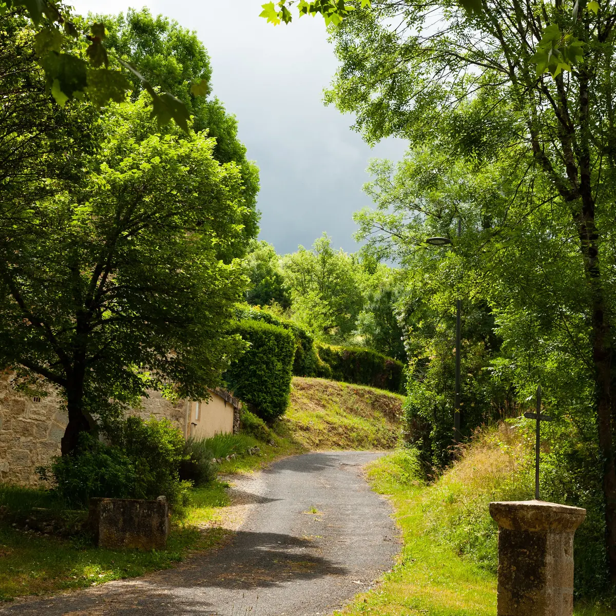 Route de Goulème à Concorès