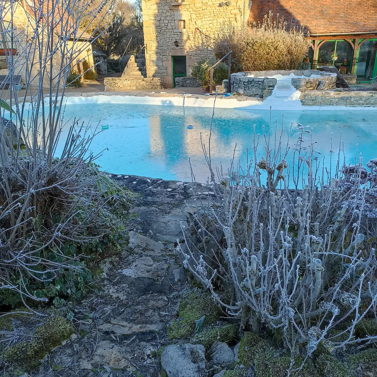 piscine hiver