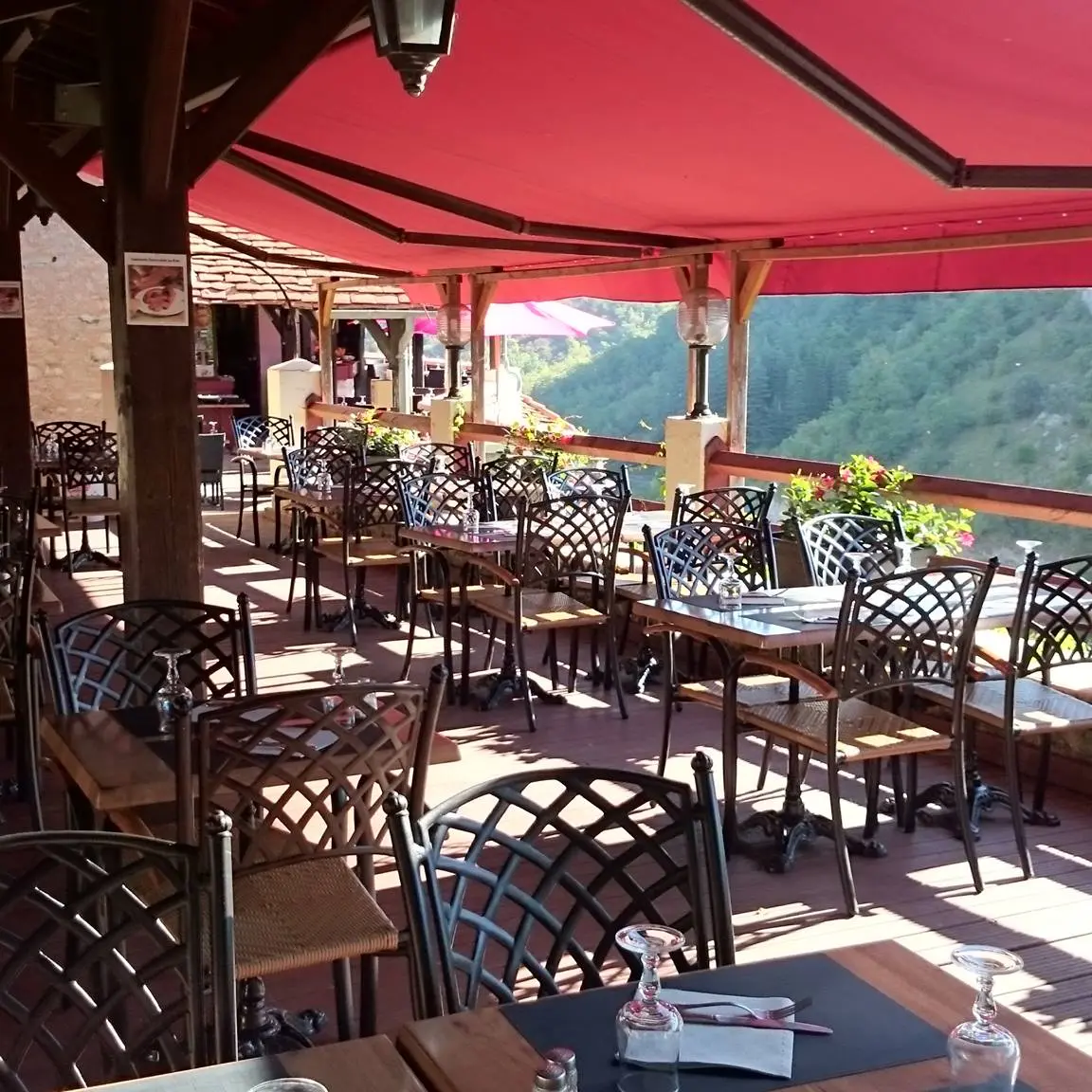 La Terrasse Sainte Marie_Rocamadour_terrasse