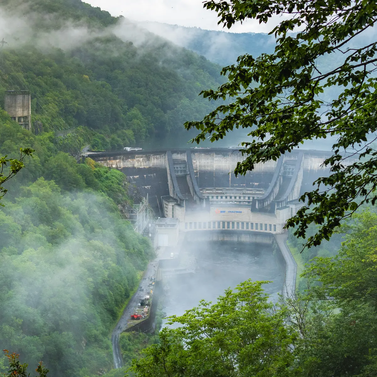 Le Barrage du Chastang