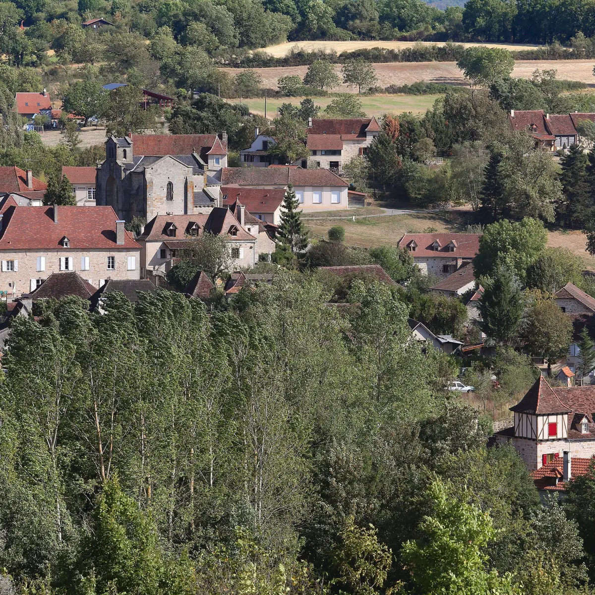 Le Bourg : Le village